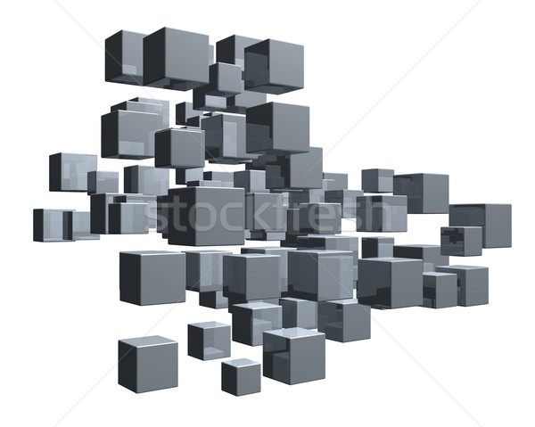 Stock photo: cubes