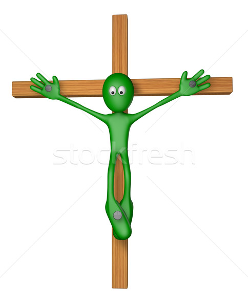 crucifixion Stock photo © drizzd