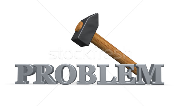 resolve problem Stock photo © drizzd