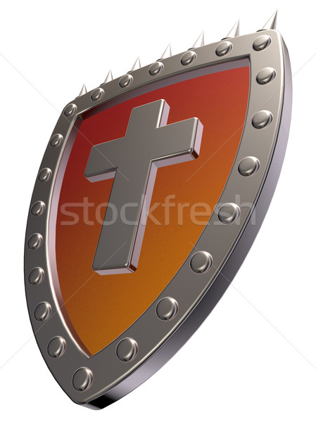 christian shield Stock photo © drizzd