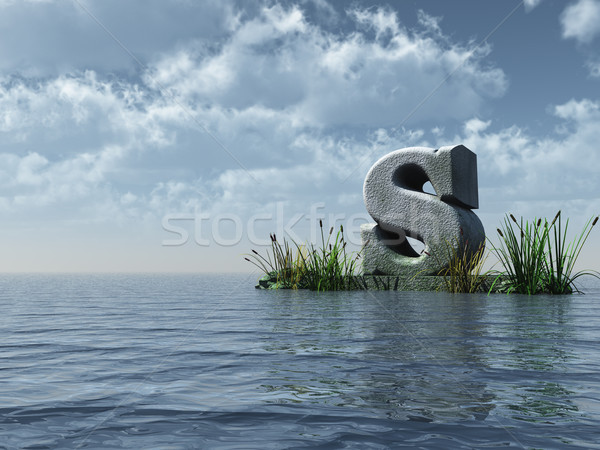 letter s monument Stock photo © drizzd