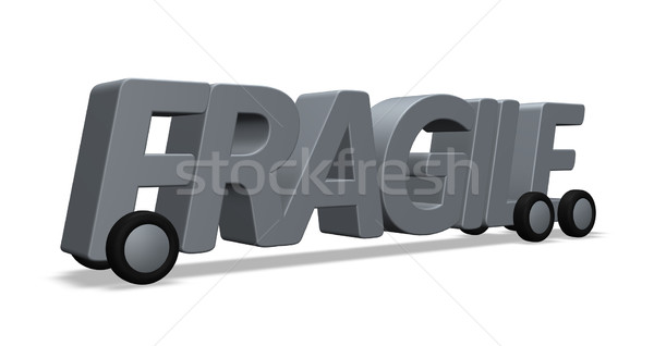 fragile Stock photo © drizzd