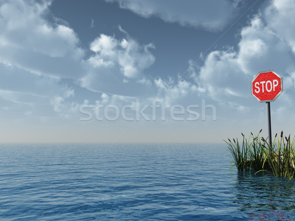 Stock photo: stop