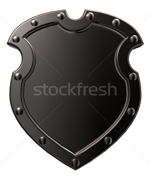metal shield Stock photo © drizzd