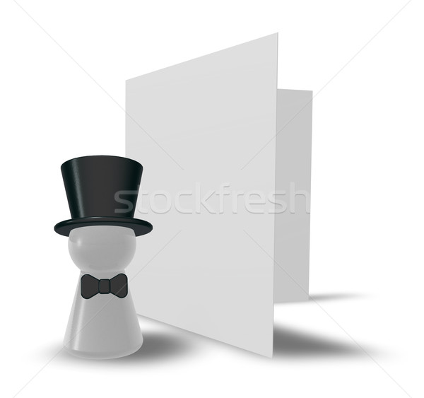 congratulation card Stock photo © drizzd