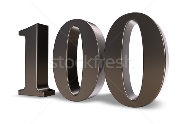 one hundred Stock photo © drizzd