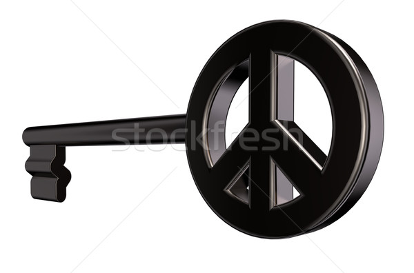 peace key Stock photo © drizzd