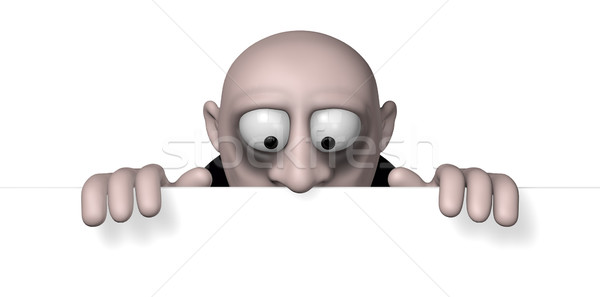 Stock photo: cartoon zombie