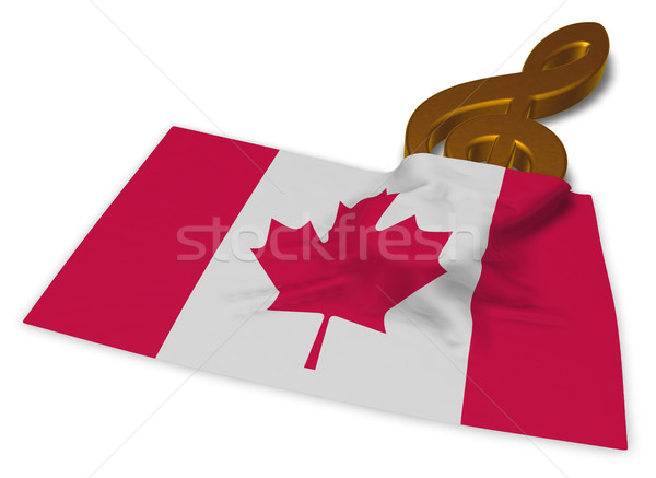 [[stock_photo]]: Symbole · drapeau · canadien · 3D · clé · usine