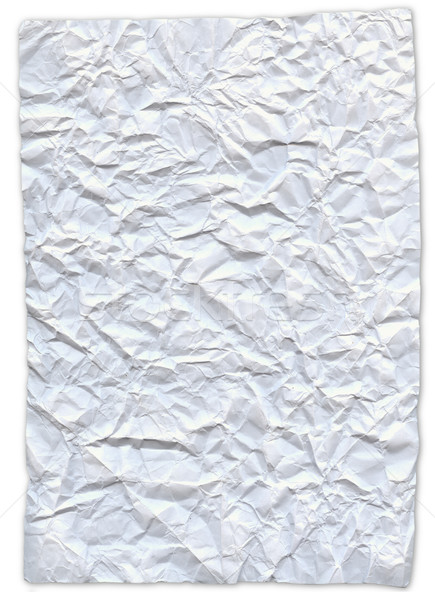 Fehér papír lap háttér szemét koszos Stock fotó © drizzd