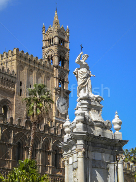 Cathedral Maria Santissima Assuanta of Palermo in Sicily Stock photo © Dserra1