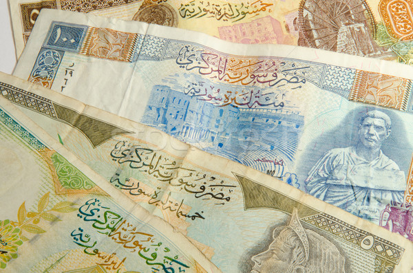 Syrian pound background Stock photo © Dserra1