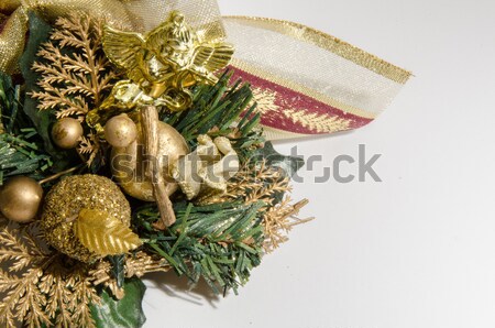 Stok fotoğraf: Noel · dekorasyon · ahşap · arka · plan · Retro · bağbozumu