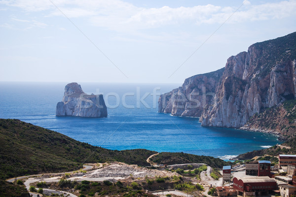 Nebida, Sardinia Stock photo © Dserra1