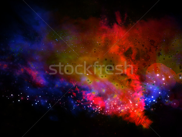 Stock photo: galaxy images