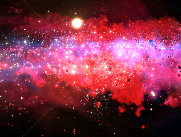 Stok fotoğraf: Galaksi · daire · biçim · uzay · güneş