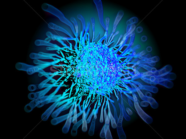 Stock photo: cancer cell with high details