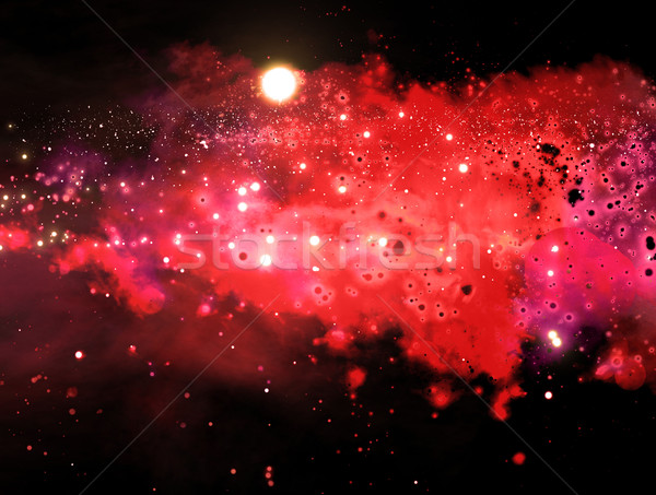 Galaxis képek kör forma űr nap Stock fotó © DTKUTOO