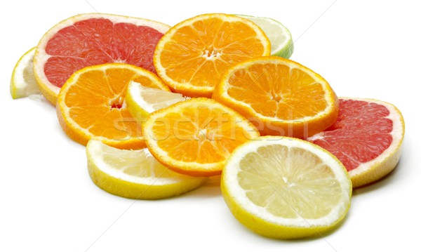 Assortment of citrus Stock photo © dulsita