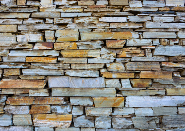 Dry stone wall texture Stock photo © dutourdumonde