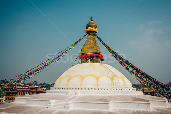 ネパール 映画 空 眼 建物 ストックフォト © dutourdumonde
