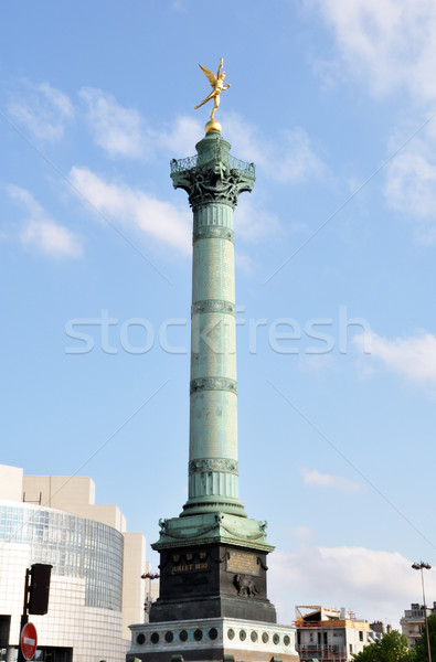 Bastille square, Paris Stock photo © dutourdumonde