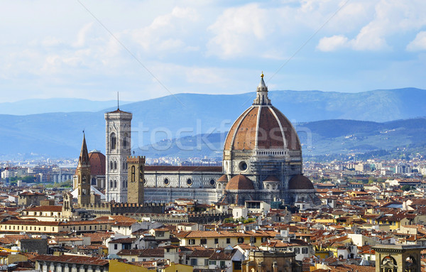 FLORENCE basilique cathédrale Toscane Italie [[stock_photo]] © dutourdumonde