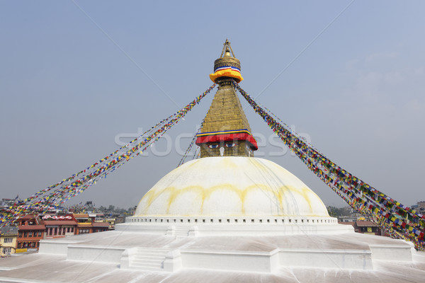 Nepal lume albastru călători pavilion Imagine de stoc © dutourdumonde