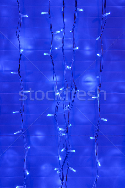 Blue LED lights at night Stock photo © dutourdumonde