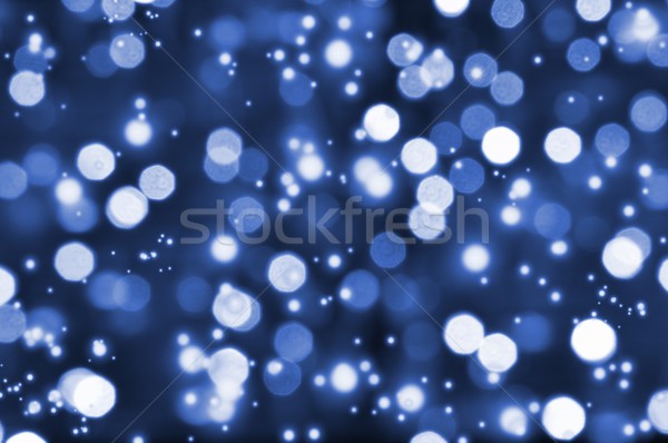 синий фары из Focus ночь Сток-фото © dutourdumonde