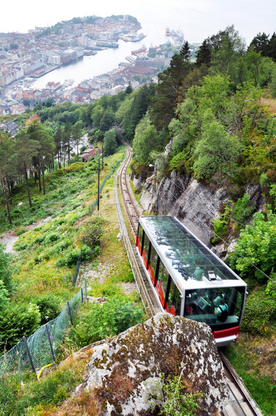 Bergen funicular Stock photo © dutourdumonde