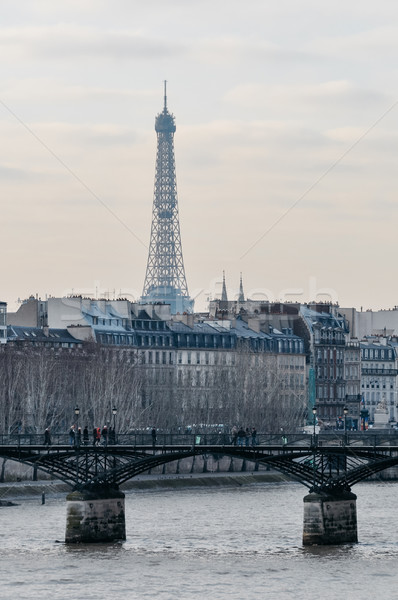 Tour Eiffel Paris arts France construction pont [[stock_photo]] © dutourdumonde