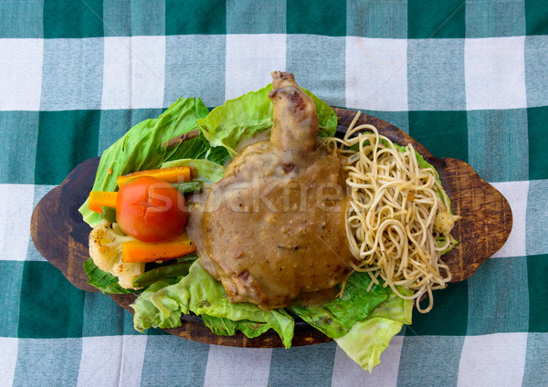 Chicken sizzler Stock photo © dutourdumonde