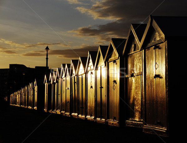 Beach huts Stock photo © dutourdumonde