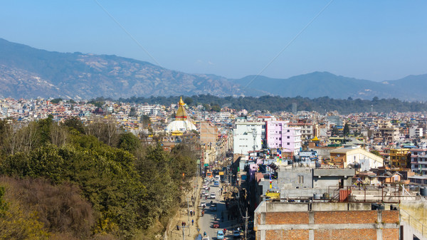 Nepal rutier punct constructii stradă asiatic Imagine de stoc © dutourdumonde