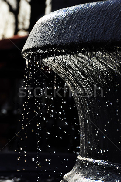 Brunnen Paris Frankreich groß Auslöser Geschwindigkeit Stock foto © dutourdumonde