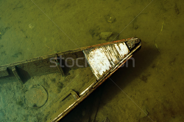 Sunken boat Stock photo © dutourdumonde