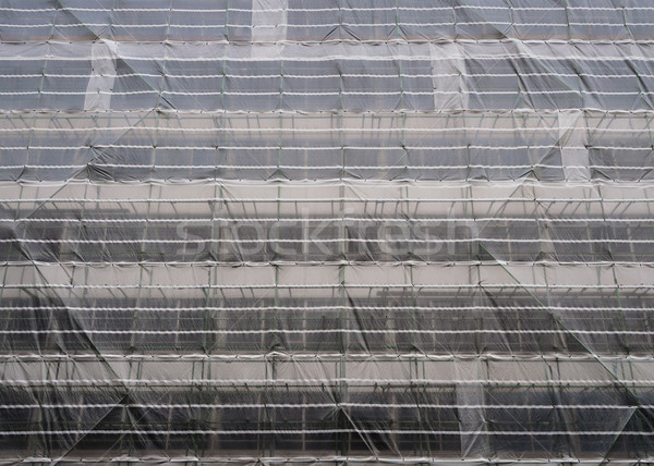 Steiger gebouw bouw muur industriële architectuur Stockfoto © dutourdumonde