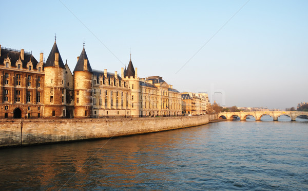 Paris France Voyage justice rivière prison [[stock_photo]] © dutourdumonde