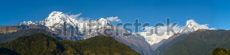 The Annapurna range panoramic view Stock photo © dutourdumonde