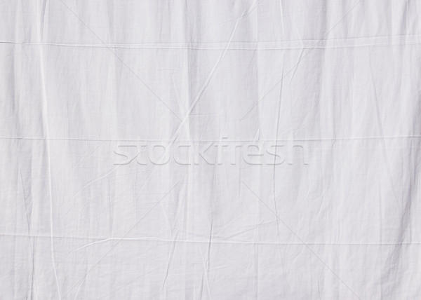 белый лист текстуры хлопка фон Сток-фото © dutourdumonde