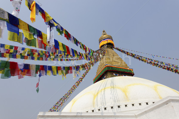 Bodhnath stupa in Kathmandu, Nepal Stock photo © dutourdumonde