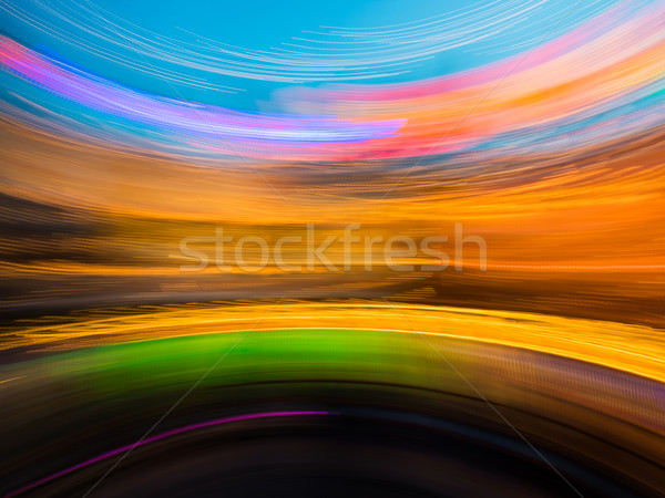 Absztrakt elmosódott fény éjszaka égbolt textúra Stock fotó © dutourdumonde