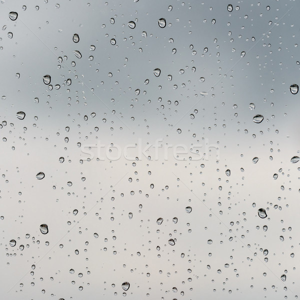 Esőcseppek üveg textúra ablak eső ősz Stock fotó © dutourdumonde