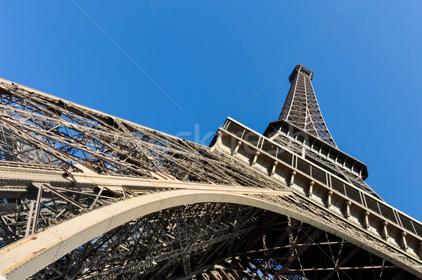 Turnul Eiffel Paris Franta primăvară constructii oraş Imagine de stoc © dutourdumonde