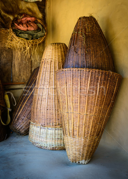Wicker baskets Stock photo © dutourdumonde
