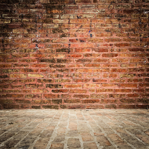 Mur de briques étage bâtiment mur fond [[stock_photo]] © dutourdumonde