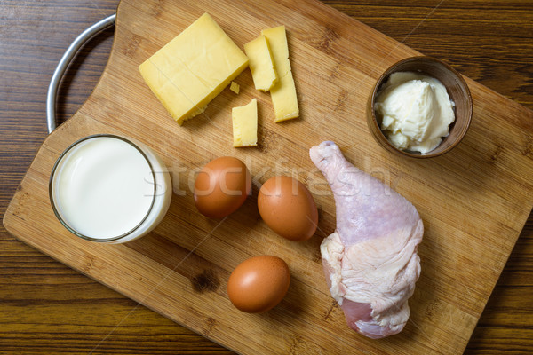 Protein rich ingredients Stock photo © dutourdumonde