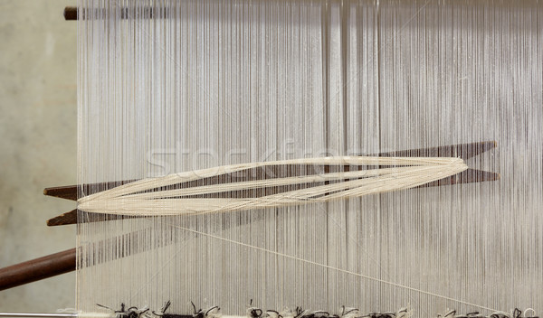 Loom in a rug factory Stock photo © dutourdumonde