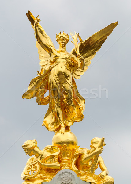 Regină Londra aur top cer oraş Imagine de stoc © dutourdumonde